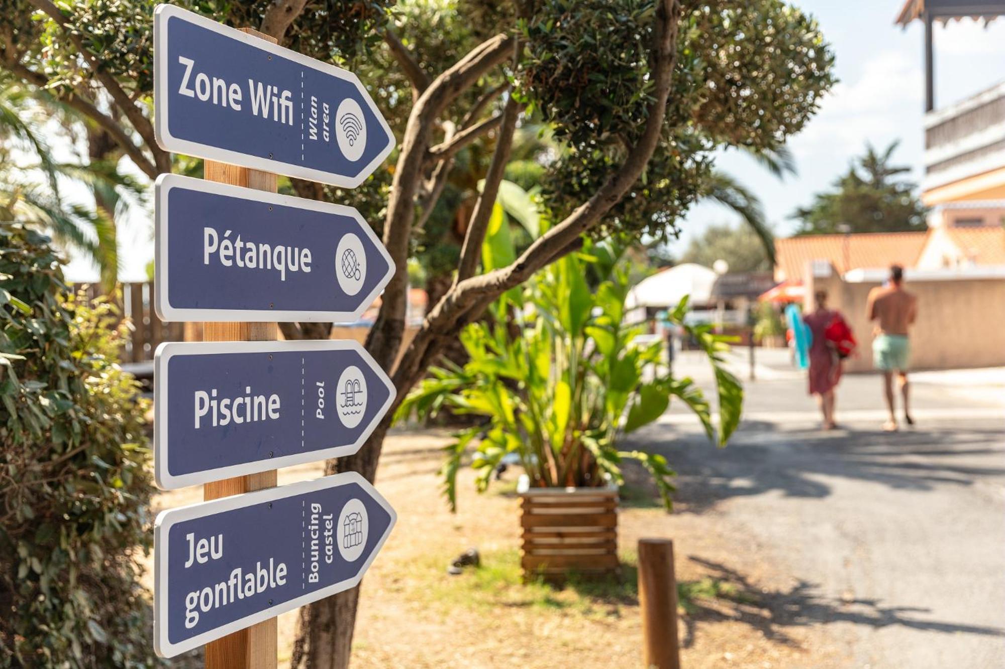 Camping La Presqu'Ile Du Barcares Le Barcarès Esterno foto