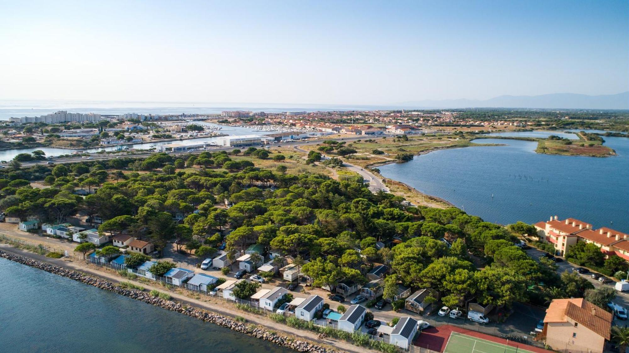 Camping La Presqu'Ile Du Barcares Le Barcarès Esterno foto